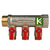 Коллектор никелированный STOUT SMB 6200 011203